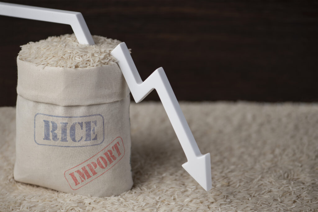 importações de alimentos